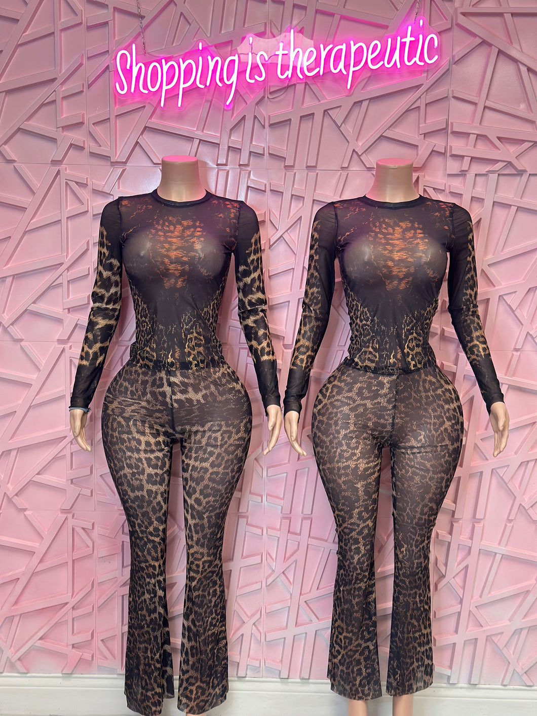 Animal print 2pc set