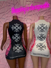 Load image into Gallery viewer, Chrome colorful dress
