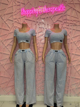 Load image into Gallery viewer, Baddie dept jogger set
