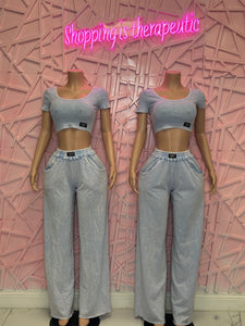Baddie dept jogger set