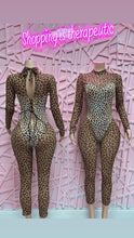 Load image into Gallery viewer, Double cheetah jumpsuit
