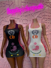 Load image into Gallery viewer, Chrome colorful dress
