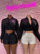 Load image into Gallery viewer, Celestial rise crop jacket
