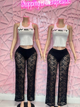 Load image into Gallery viewer, Lace pants (Black)
